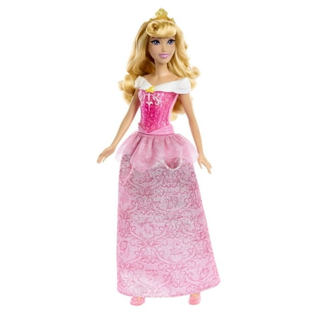 Disney Princess Aurora 11 inch Fashion Doll with Blonde Hair, Purple Eyes & Tiara AccessoryOne Size,
