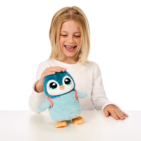 Little Live Pets My Walking Penguin Waddles, Interactive Gray Toy 25+ Sounds and Reactions, Ages 5+