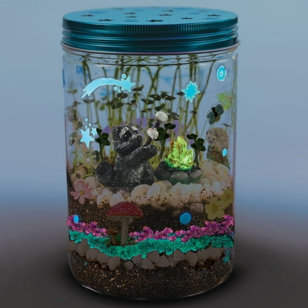 Creativity for Kids Grow N? Glow Terrarium ? Child Craft Activity for Boys and Girls