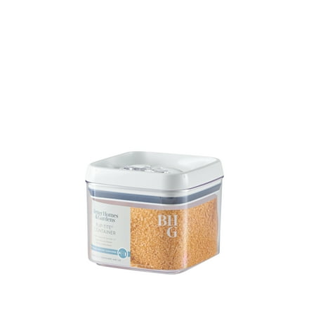 Better Homes & Gardens Canister - 6.2 Cup Flip-Tite? Square Food Storage Container