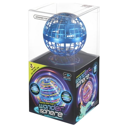 Wonder Sphere Magic Hover Ball- Blue Color- Skill Level Easy- Novelty & Gag Toys- Ages 6 Years and Older