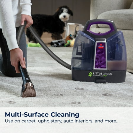 BISSELL Little Green Advanced Pet 2513W - Portable Carpet Cleaner - Unscented, BISSELL Little Green Advanced Pet