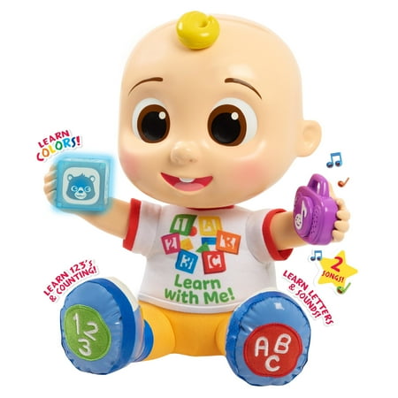 CoComelon, JJ Learning Doll, Includes Lights and Sounds, Baby and Toddler Toy