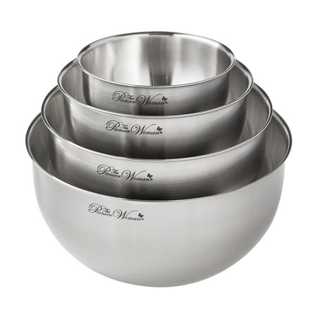 The Pioneer Woman Ceramic Classic 25 Piece Nonstick Aluminum Cookware Set, Silicone and Stainless Steel, Red