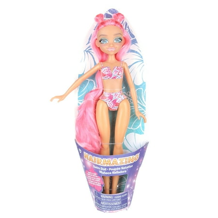 Hairmazing Swimsuit Doll - Watermelon Girl, Kids Toys for Ages 3 up