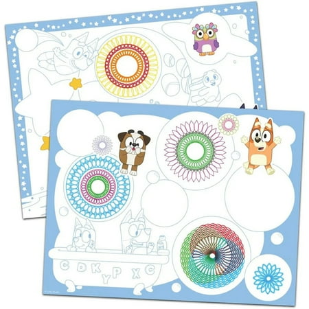 Bluey Spirograph Activity Set