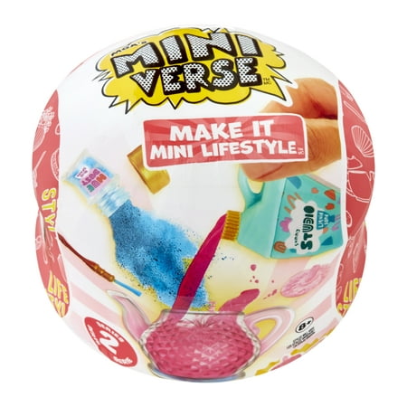 MGA's Miniverse Make It Mini Lifestyle Series 2 Collectibles, Novelty Toy, Ages 8 & up