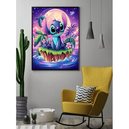 JMDOJYZ Stitch Cartoon Diamond Painting Art Kit