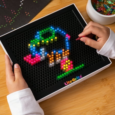 Lite-Brite Classic, Favorite Retro Toy - Create Art with Light, STEM and Unisex for Kids Ages 4+, 1 EA