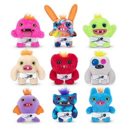 Fuggler Baby Fugg 3.5 inch (Mr Needles), Funny Ugly Monster Soft Plush Collectible Toy by ZURU