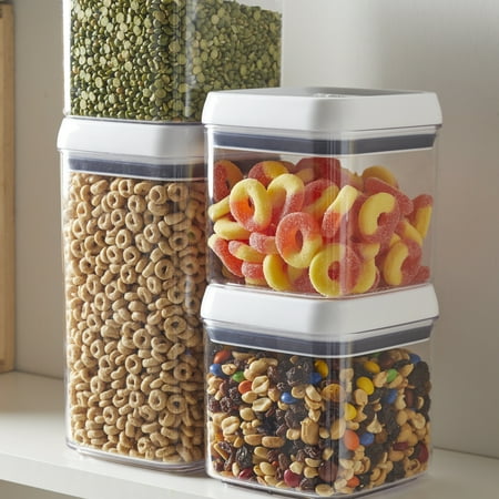 Better Homes & Gardens Canister - 4.5 Cup Flip-Tite? Square Food Storage Container