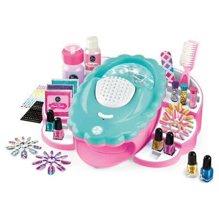 Cra-Z-Art Be Inspired 5-in-1 Real Ultimate Manicure Metallic Nail Polish Spa, Nail Art, Child-Tween Ages