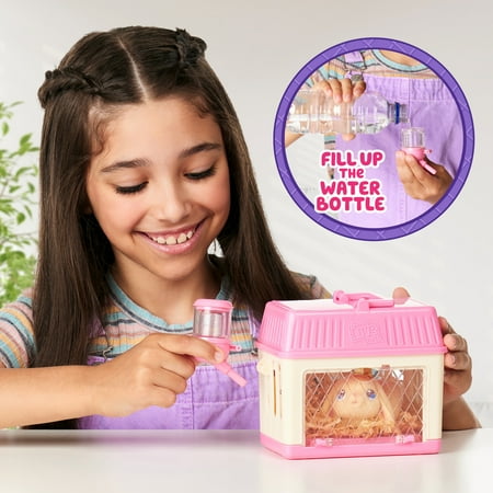Little Live Pets - Mama Surprise Minis. Feed and Nurture a Lil' Bunny Inside Their Hutch, Ages 5+