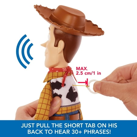 Disney and Pixar Toy Story Roundup Fun Woody Large Talking Figure, 12 inch Collectible