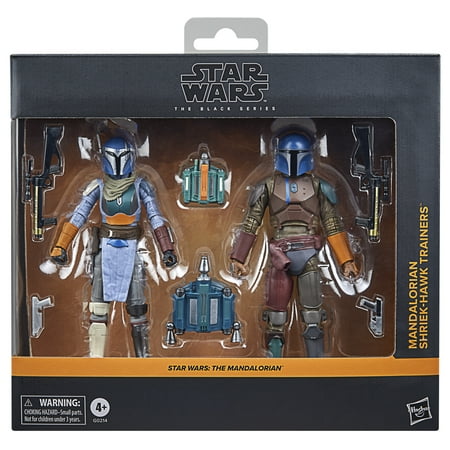 Star Wars The Black Series Mandalorian Shriek-Hawk Trainers Action Figure (6?) 2-Pack
