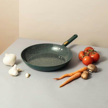 Thyme & Table Granite Collection 12.5" Fry Pan Non-Stick - Hunter Green