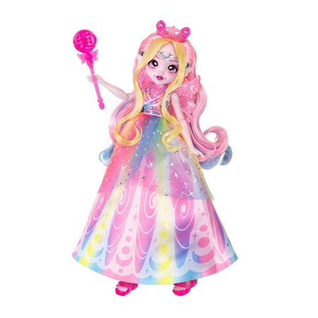 Magic Mixies Magic Mirror 10.5" Supreme Doll, Luna the Butterfly Pixie, 50+ Lights & Sounds, Ages 5+