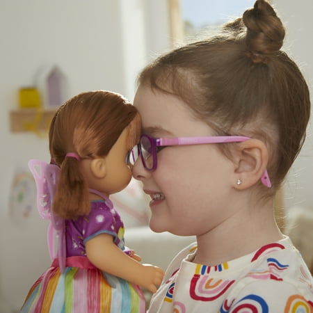 Baby Alive Magical Styles Doll, 12-Inch Toy for Kids Ages 3+, 9 Accessories, Brown Hair