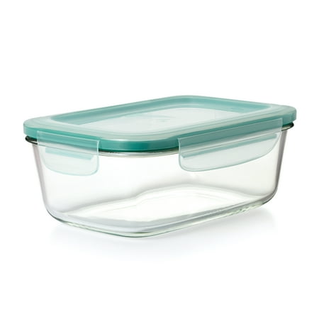 OXO Softworks Smart Seal 8 Cup Glass Rectangle Container