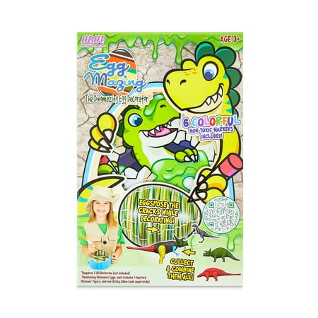 The Mini Dinomazing Easter Egg Decorating Craft Kit, for Unisex Child Ages 3+