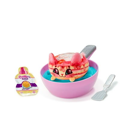 Cookeez Makery Pancake Treatz. Mix & Flip a Plush Best Friend! Scented, Interactive Plush, Ages 5+