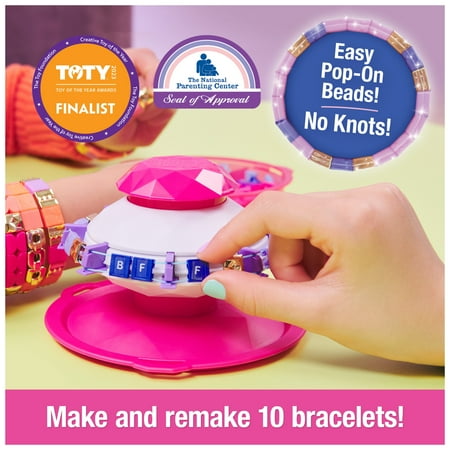 Cool Maker PopStyle Bracelet Maker with 170 Beads and Storage, Art and Craft Kit for Ages 7+