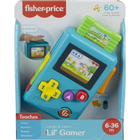 Fisher-Price Laugh & Learn Lil? Gamer Pretend Video Game Learning Toy For Infants & Toddlers