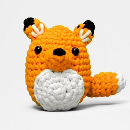 The Woobles Beginner Crochet Amigurumi Kits - Fox