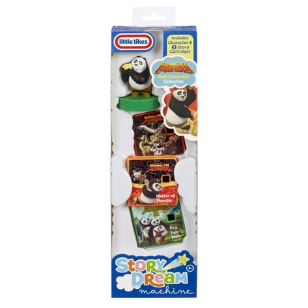 Little Tikes Story Dream Machine DreamWorks Kung Fu Panda Awesomeness, Books, Audio Play Character, Toy Gift for Toddlers, Kids Girls Boys 3+