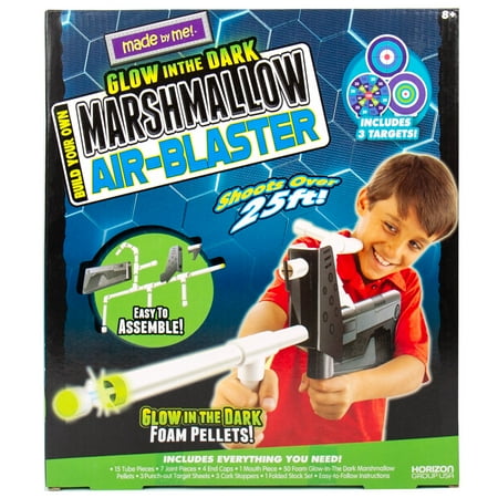 Made By Me Build Your Own Glow in The Dark Marshmallow Air-Blaster