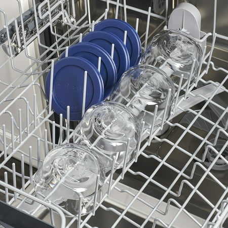 Anchor Hocking Glass Food Storage Containers with Lids, 1 Cup Round, Set of 4