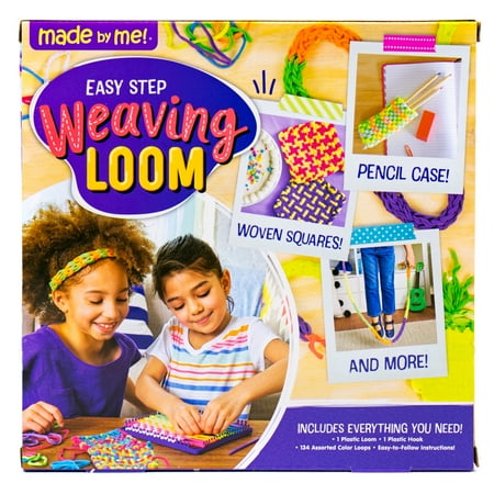 Made by Me! Easy Step Multi-color Weaving Loom, Boys and Girls, Child, Ages 5+