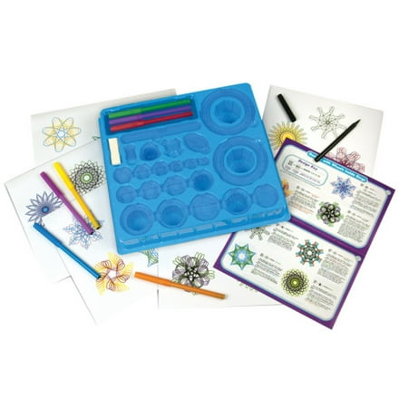 Spirograph Drawing Kit w/ Markers Bi-Lingual