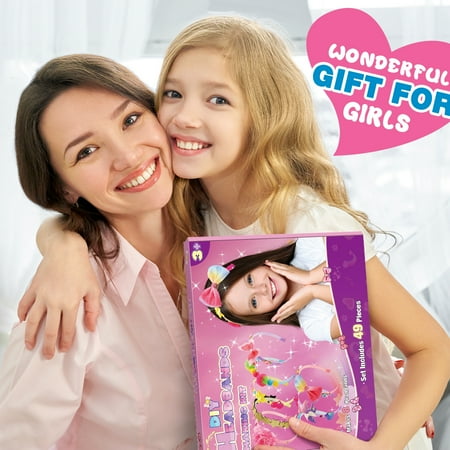 Superwinky DIY Headbands Making Kit for Girls, Hair Accessories Set for Girls 8-12, Arts and Crafts for Kids Ages 4-6, Birthday Gifts for 6 7 8 9 10 Year Old Girls