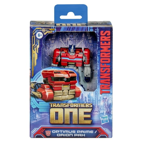 Transformers One Prime Changer Optimus Prime (Orion Pax) 5" Action Figures for Kids Age 6+