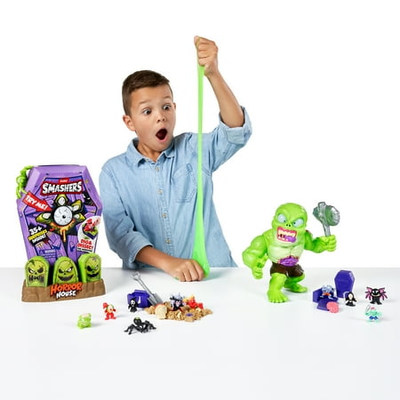 Smashers Mega Horror House, Surprise Unboxing, Interactive Novelty Collectable Toy for Kids by ZURU