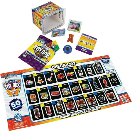 World's Smallest Micro Toy Box Series 1 Mystery Pack (5 RANDOM Figures)