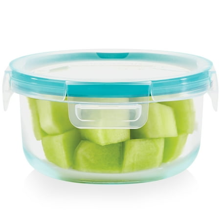 Snapware Total Solution Glass Food Storage with Lid, 4 Cups