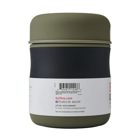 Built 10oz Double Wall Vacuum Insulated Food Jar Sage Green