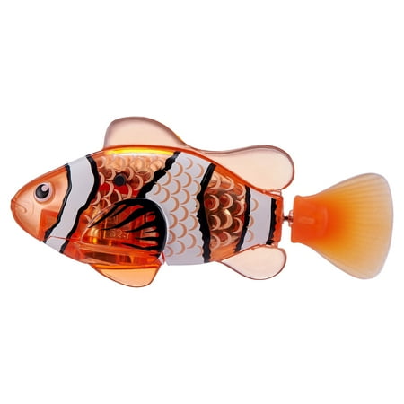 Robo Alive Electronic Interactive Fish Orange, Orange
