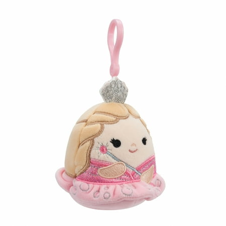 Squishmallows Plush 3.5 inch Pink Good Witch Clip On - Childs Ultra Soft Stuffed Toy
