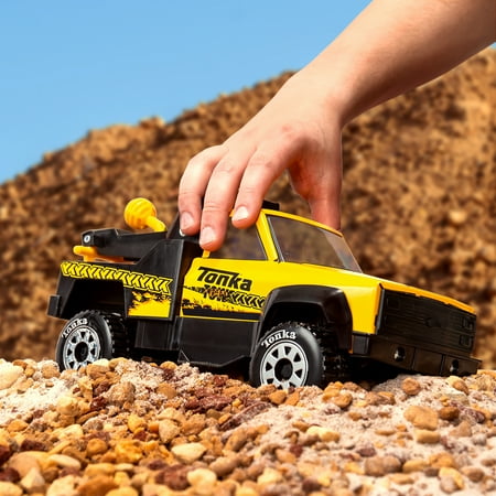 Tonka Steel Classics Tow Truck, For Girls and Boys, Ages 3 Year and Up