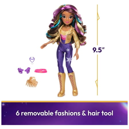 Unicorn Academy, Sophia Doll with 6 Fashion Accessories, 9.5?, Toys for Girls Ages 4+