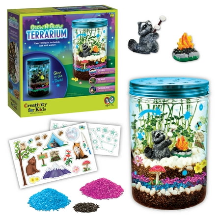 Creativity for Kids Grow N? Glow Terrarium ? Child Craft Activity for Boys and Girls