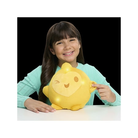 Disney Wish Hug & Wish Star 10-Inch Glowing Stuffed Star Light-Up Toy for Toddlers, Ages 3 and up, N/A