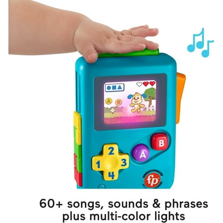 Fisher-Price Laugh & Learn Lil? Gamer Pretend Video Game Learning Toy For Infants & Toddlers