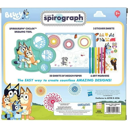 Bluey Spirograph Activity Set