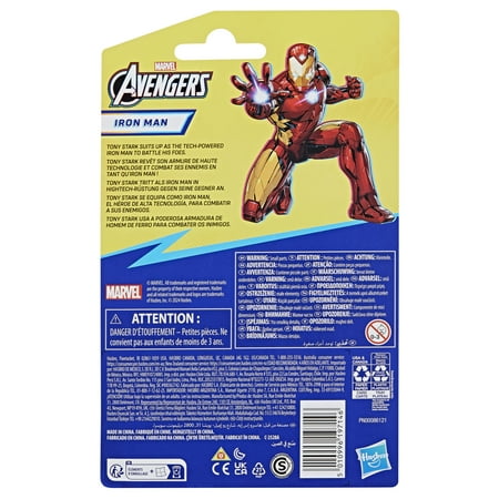 Hasbro Marvel Avengers Epic Hero Series Iron Man 4"