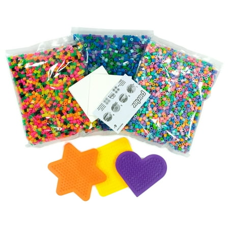 Perler Bead Mania Fused Bead Activity Bucket, Children Ages 6 and up, 8505 Pieces, Craft Kit
