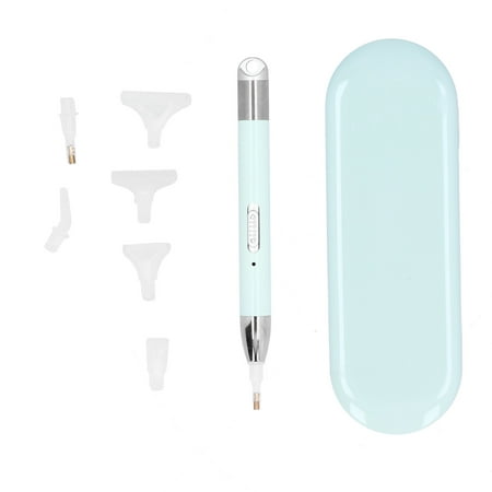 LED Diamond Art Pens with Light Diamond Painting Tools USB Rechargeable Light Pen Art Accessories and Tools Kits with Storage Case for Adults DIY Arts Crafts Blue